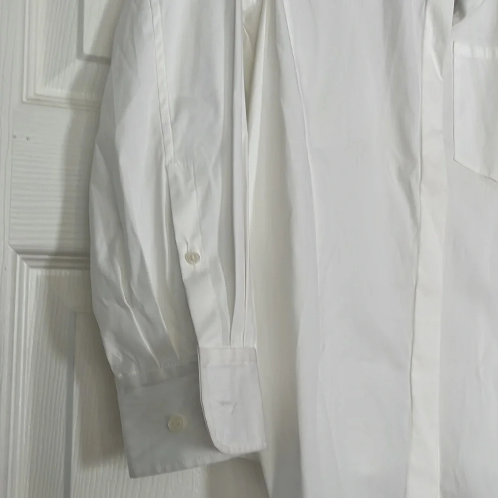 Theory set flare jeans and white long sleeve - Picture 8 of 10